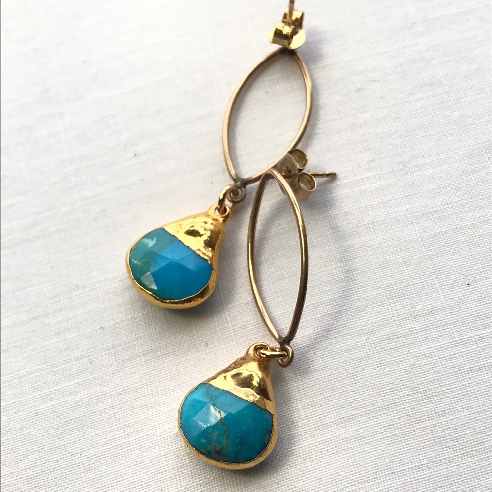 Turquoise earrings